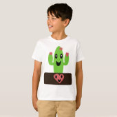Cartoon Cactus T-Shirt (Vorne ganz)