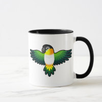 Cartoon-Caique/Lovebird/Pionus/Papagei