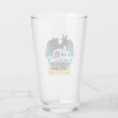 Cartoon Camper Glas (Rückseite)