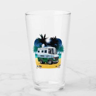 Cartoon Camper Glas