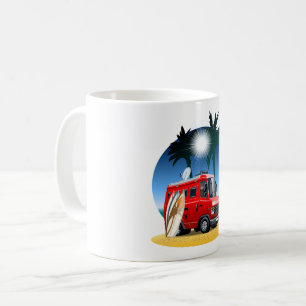 Cartoon Camper Kaffeetasse