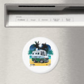 Cartoon Camper Magnet (In Situ (Geschirrspüler))