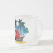 Cartoon Camper Mattglastasse (VorderseiteRechts)