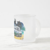 Cartoon Camper Mattglastasse (VorderseiteRechts)