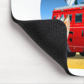 Cartoon Camper Mousepad (Ecke)