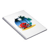 Cartoon Camper Notizblock (Rechte Seite)