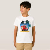 Cartoon Camper T-Shirt (Vorne ganz)