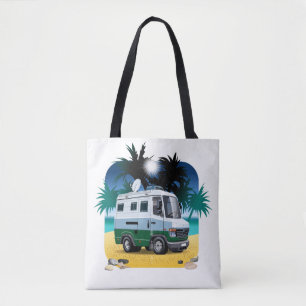Cartoon Camper Tasche