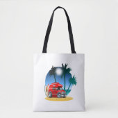 Cartoon Camper Tasche (Vorderseite)