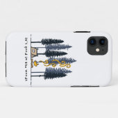 Cartoon Camping Case-Mate iPhone Case (Rückseite (Horizontal))