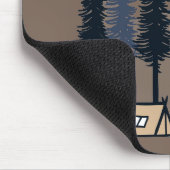 Cartoon Camping Mousepad (Ecke)