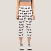 Cartoon Capri Leggings (Vorderseite)