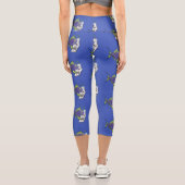 Cartoon Capri Leggings (Rückseite)