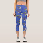 Cartoon Capri Leggings (Vorderseite)