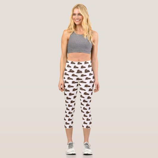 Cartoon Capri Leggings (Vorderseite)