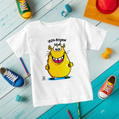 Cartoon Capybara - Anpassbare Markierung Baby T-shirt