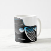 Cartoon Car Designed Mug Kaffeetasse (VorderseiteRechts)