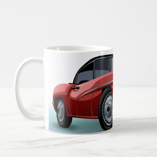 Cartoon Car Designed Mug Kaffeetasse (Links)