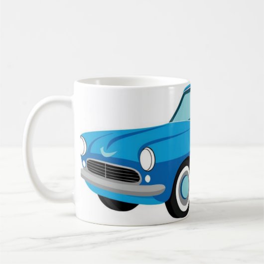 Cartoon Car Designed Mug Kaffeetasse (Links)