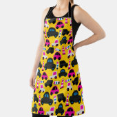 Cartoon Cars gelb Schürze (InSitu)