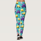 Cartoon Cars Leggings (Rückseite)