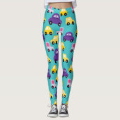 Cartoon Cars Leggings (Vorderseite)