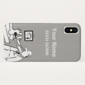 Cartoon Case-Mate iPhone Hülle (Rückseite (Horizontal))