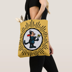Cartoon Cat All-over-Drucktasche Tasche