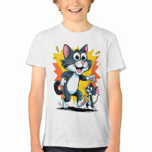 Cartoon Cat and Mouse Chase