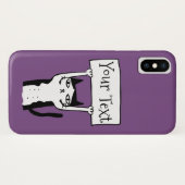 Cartoon Cat Case-Mate iPhone Case (Rückseite (Horizontal))