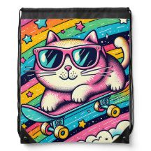 Cartoon Cat Design Bag für Kinder