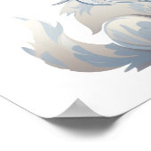 Cartoon Cat Illustration Poster (Ecke)