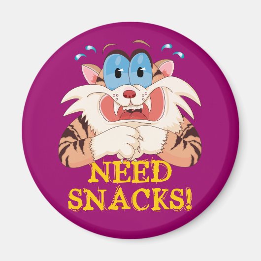 Cartoon Cat Magnet (Vorne)