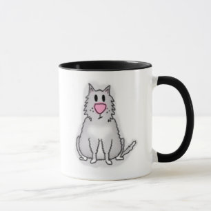 Cartoon Cat Tasse