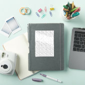 Cartoon Cats Different Meow Languages  Aufkleber (iPad Hülle)