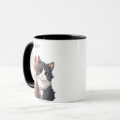 Cartoon Cats Kaffee Tasse (Vorderseite Links)