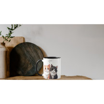 Cartoon Cats Kaffee Tasse
