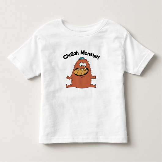 Cartoon Challah Monster T - Shirt (Vorderseite)