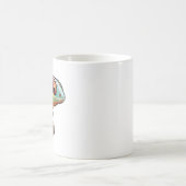 Cartoon Chameleon Kaffeetasse (Mittel)