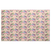 Cartoon Chameleon Stoff (Fat Quarter (45,7 x 55,9 cm))