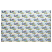 Cartoon Chameleon Stoff (Fat Quarter (45,7 x 55,9 cm))