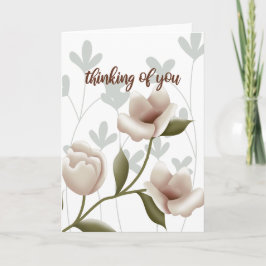 Cartoon Champagne Blume Karte