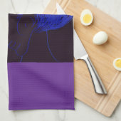 Cartoon Character Art Kitchen Towel Geschirrtuch (Viertel Falte)