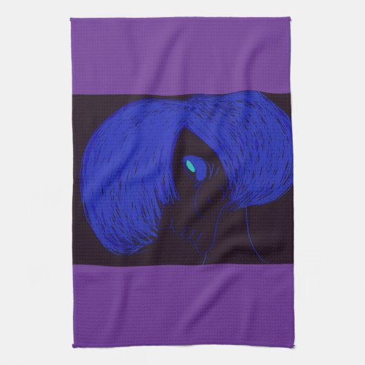 Cartoon Character Art Kitchen Towel Geschirrtuch (Vertikal)