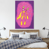 Cartoon Character Single Wall Art Leinwanddruck (Insitu (Schlafzimmer))