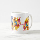 Cartoon Character Winnie Pooh Bear Honey Anime Kaffeetasse (VorderseiteRechts)