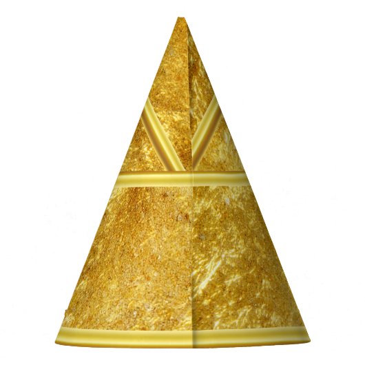 Cartoon-Charakter Kartoffel mit großen Augen 1 Partyhütchen (Rückseite)