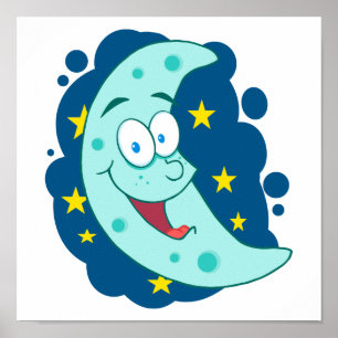 Cartoon-Charakter Poster