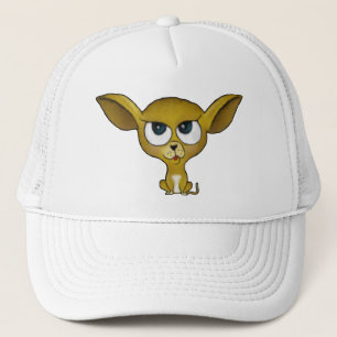 Cartoon Chihuahua Hat Truckerkappe