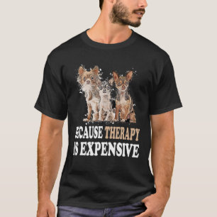 Cartoon Chihuahua, weil die KhA teuer ist T-Shirt